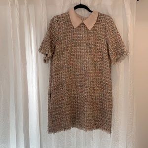 Multicolor woven dress- size M- worn once in great condition
